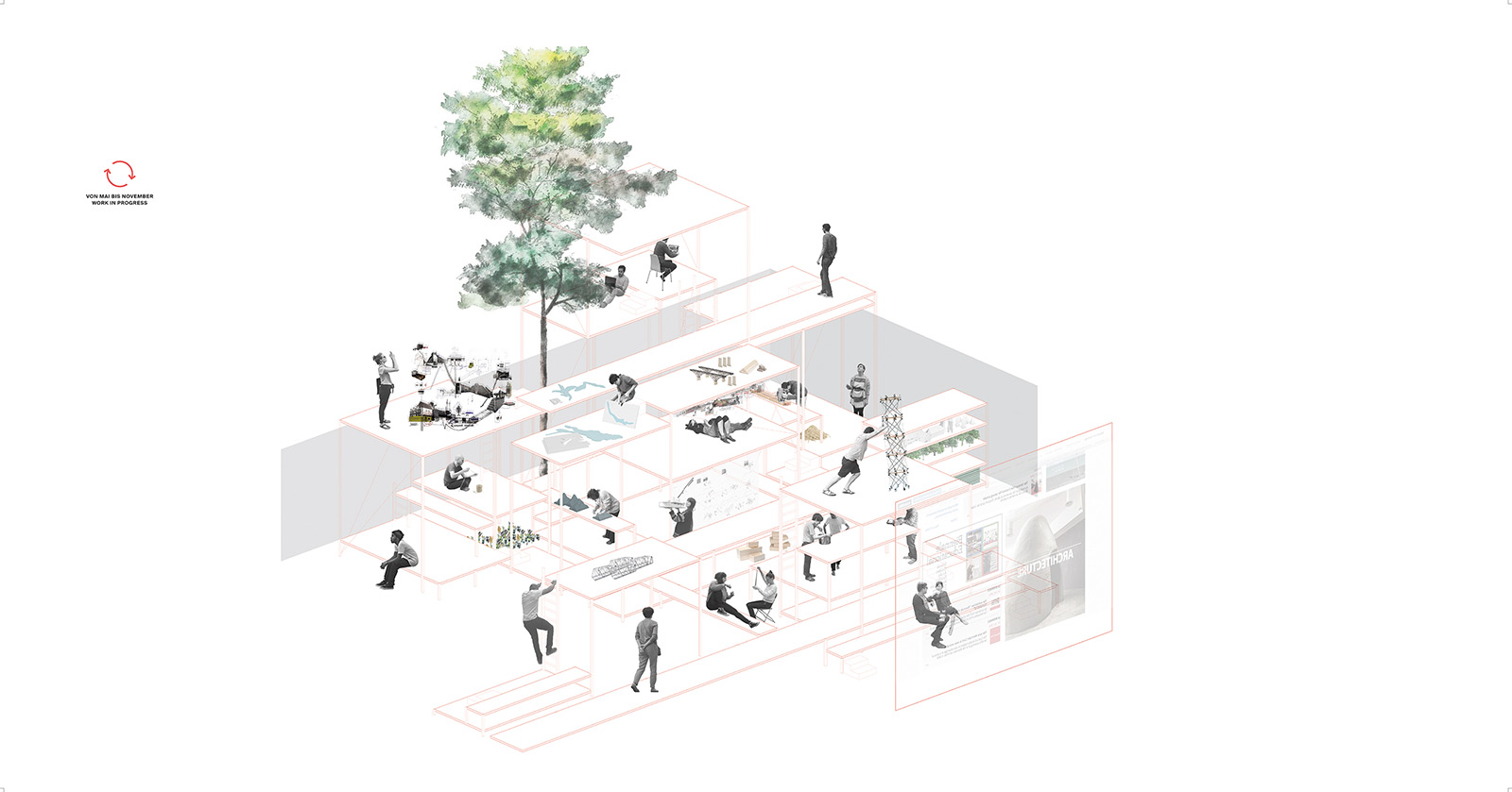 Fabienne Fischer «ADD-ON – Der Schweizer ­Pavillon als städtebauliches Übungsfeld» | Innenarchitektur und Szenografie, Diplom 2016