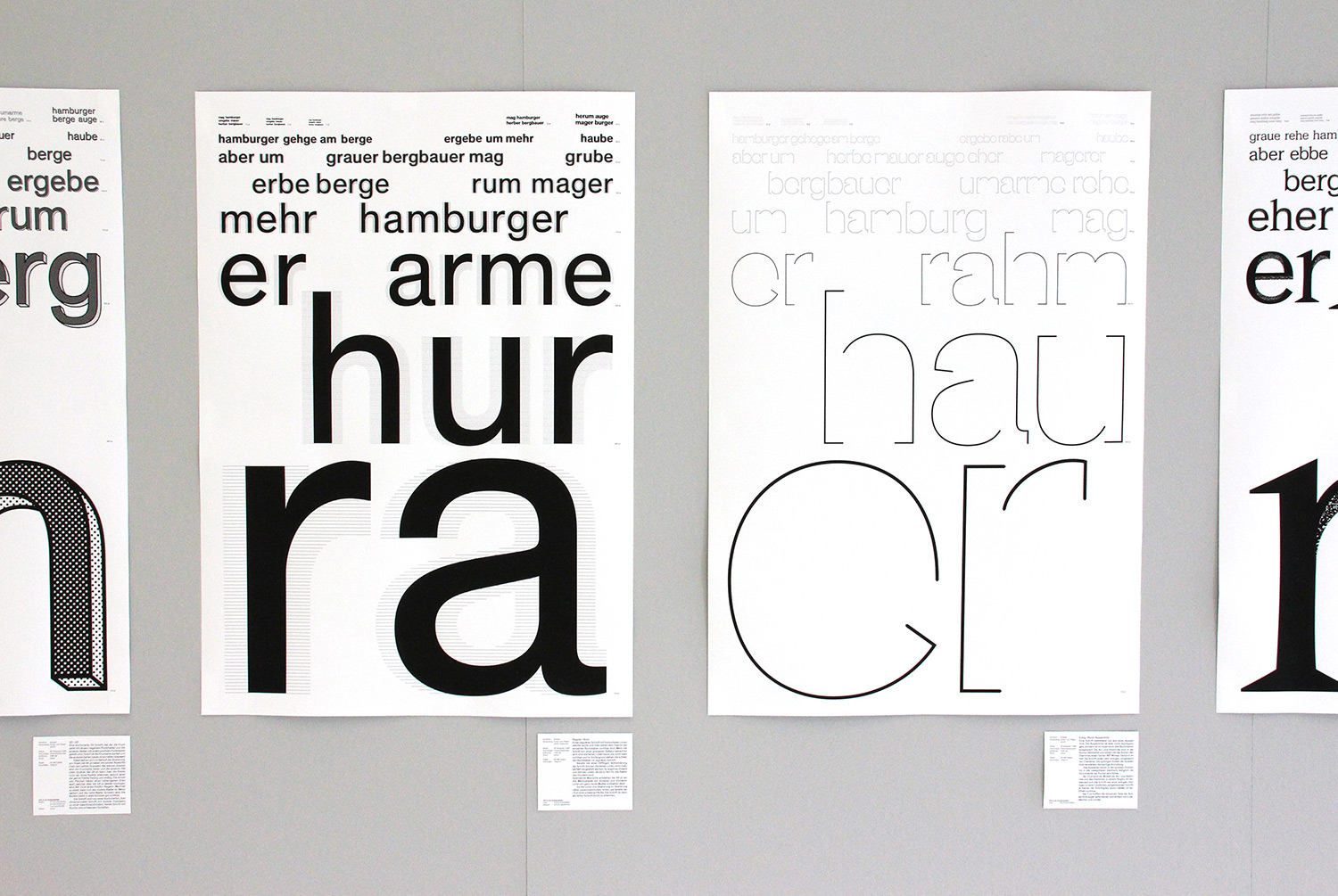 Anja Birrer «Typefaces with many faces» | Visuelle Kommunikation, Diplom Bachelor  2016