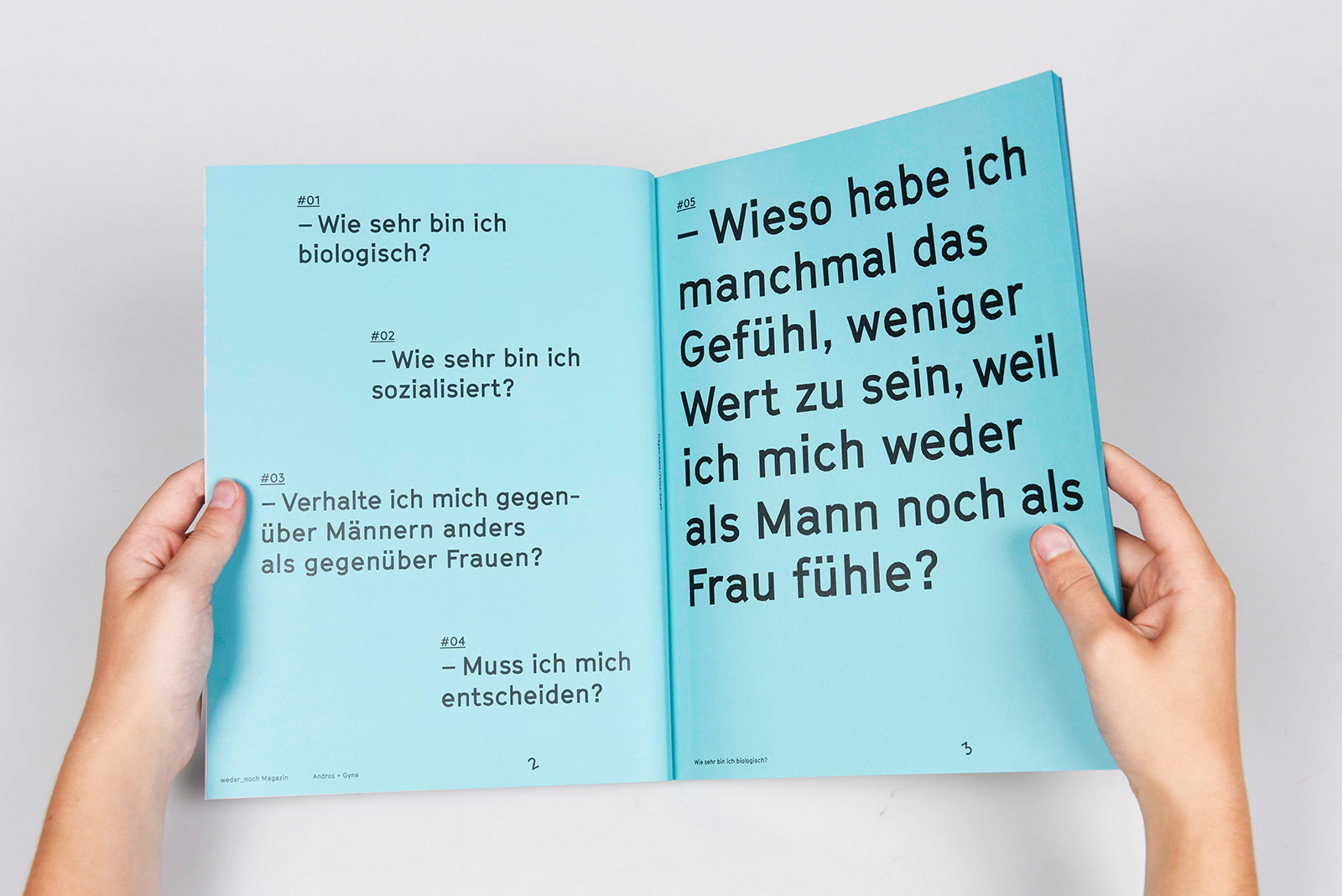 Sarah Wolfsberger – weder_noch Magazin – Andros + Gyne