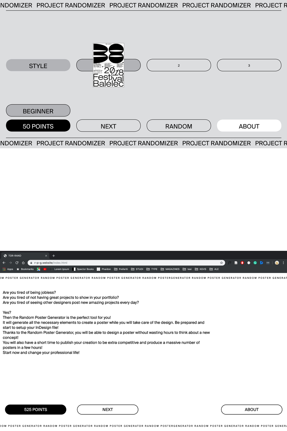 Precarious Graphic Design